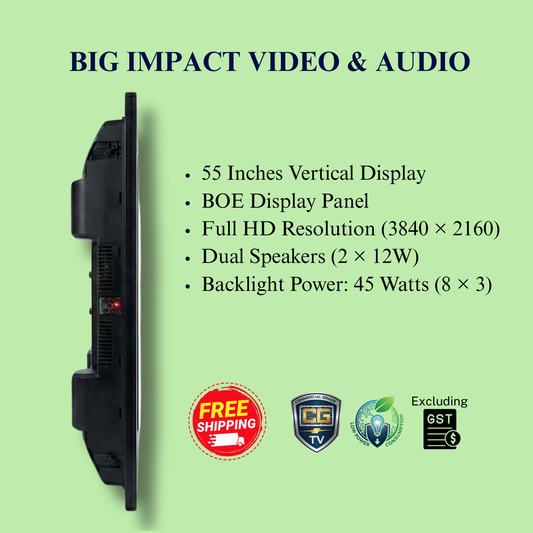 ANDROID SMART TV - 55 INCHES