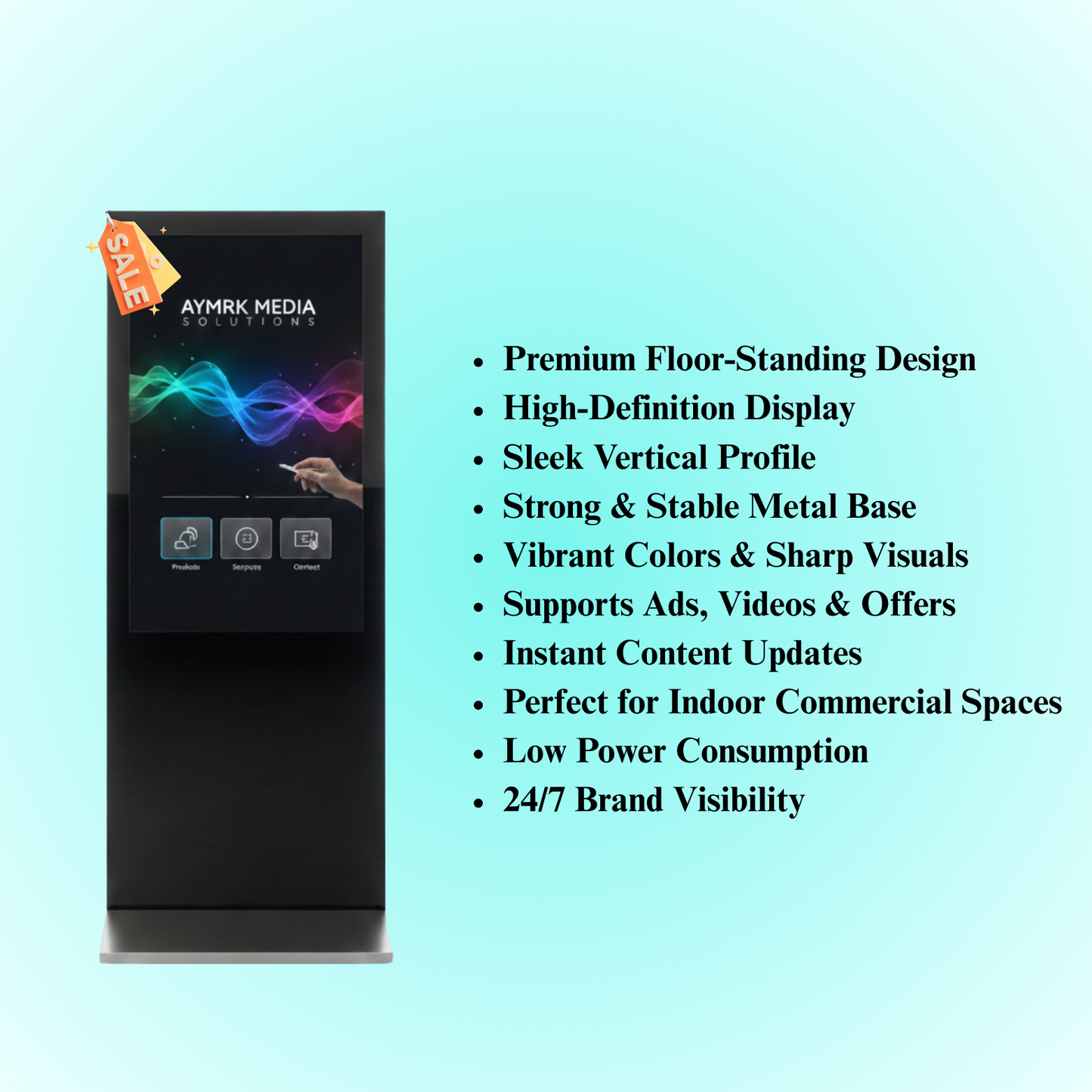 FLOOR TOUCH 24 INCHES