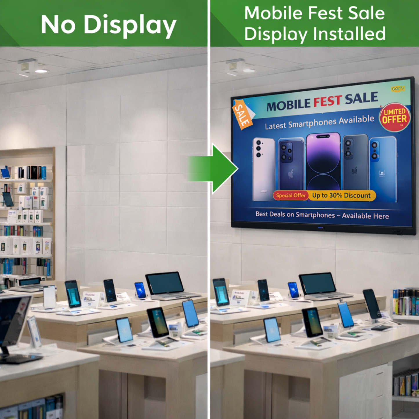 ANDROID SMART TV - 55 INCHES