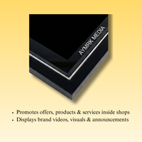 WALL MOUNT ICON (Black framed 43-Inches)