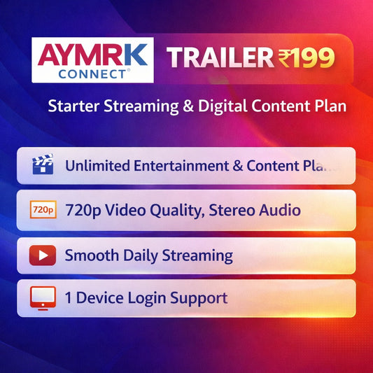 TRAILER 199 –  AYMRK Connect Starter Plan