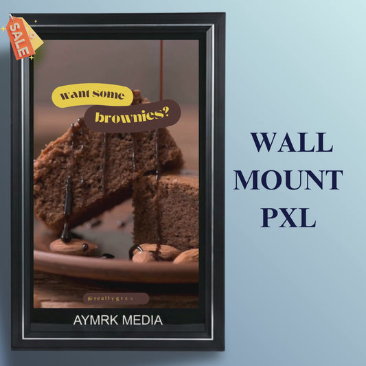 WALL MOUNT PXL (Black Framed 55-Inches)